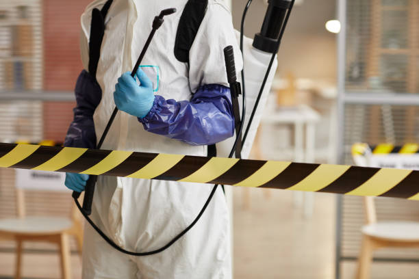 Professional Crime Scene Cleanup technician working in Fowler, MI